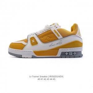 180 Louis Vuitton Lv 3D Logo Lv Louis Vuitton Trainer Sneaker Low 40-45 Bvsg0324