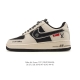 Company-grade Nike Air Force 1 '07 Low platform sneakers, featuring a thick sole