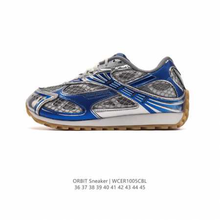 # # # pu # tpu Intrecciato - -Bottega Veneta Orbit Lace-Up Low Sneakers 741357 - Click Image to Close