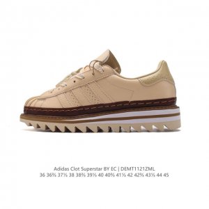 Clot X Adidas Originals Superstar adidas Superstar logo Jq6117 36-45 Demt1121Zml