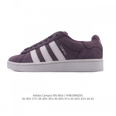 Adidas. Trefoil Campus 00S bread shoes, retro casual sneakers. Millennial resurg