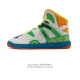 Company Grade Gucci Celebrity Style High-Top Color Block Couple Thick-Soled Retr