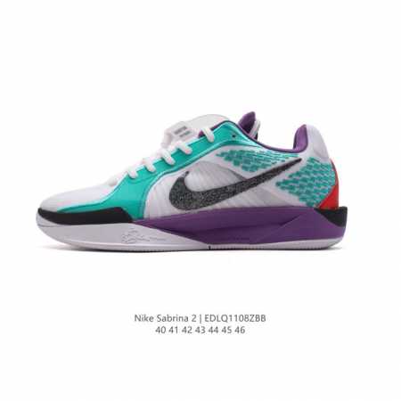 NIKE Sabrina 2 EP Sabrina Ionescu Sabrina 2 Nike Cushlon Air Zoom Sabrina DDD F - Click Image to Close