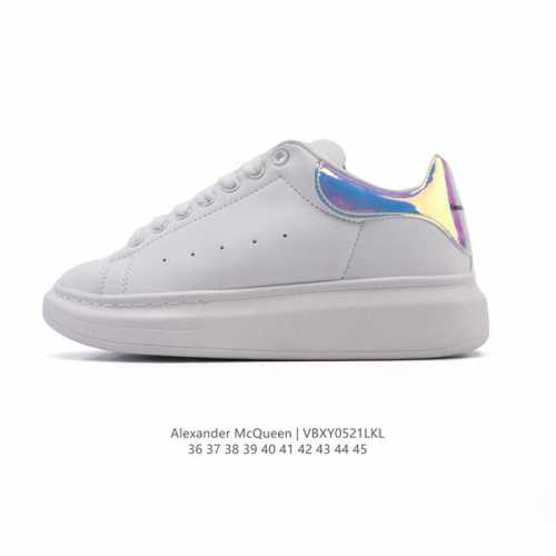 alexandermcqueen Alexander Mcqueen Mcq White Sports Shoes With Thick Soles, H