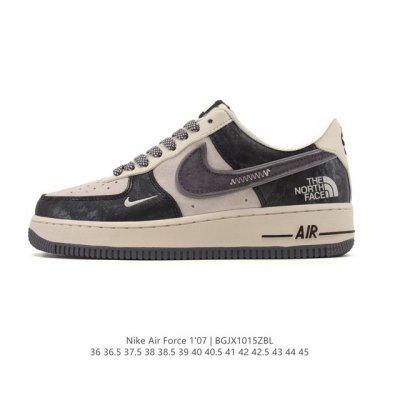 Nike Air Force 1 '07 Low, a low-top white sneaker with air cushioning, featuring