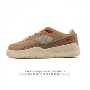 Nike Jordan Flight Court, a stylish, casual, non-slip, and durable low-top sneak