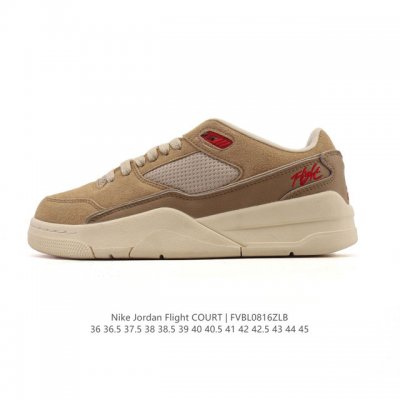 Nike Jordan Flight Court, a stylish, casual, non-slip, and durable low-top sneak