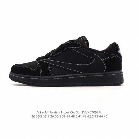 Second leather genuine Nike Air Jordan 1 Low Og Sp Military Blue Aj1 Joe 1 reve - Click Image to Close