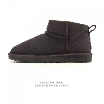 Company-grade Ugg snow boots, mid-top, fashionable, comfortable, unisex, thick-s