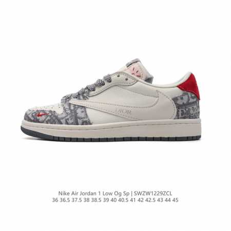 Nike Air Jordan 1 Low Og Sp Military Blue Aj1 1 Aj1 1 Aj1 1 Ts Swoosh Dm7866 36 - Click Image to Close