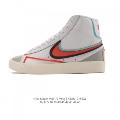 Nike Blazer Mid '77 Vntg Men's and Women's High-Top Sneakers. Recreating an und