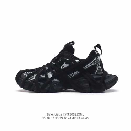 1:1 eva 5 , eva , - balenciaga 3Xl Extreme Lace Sneakers 3+ 778698 W3Xll 0125 35