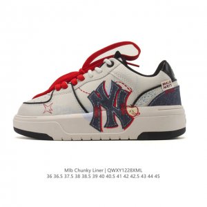Mlb Chunky Liner Mid, a popular high-end streetwear brand shoe. This lightweight