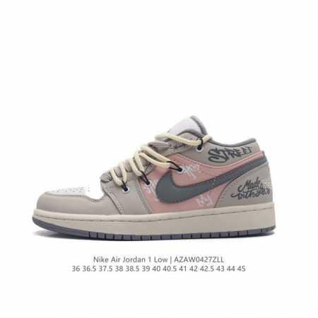 Nike sole nike Air Jordan 1 Low Gs White Black Phosphor Aj1553558 3 - Click Image to Close