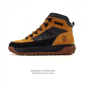 Company-grade Timberland mid-top boots, athletic running shoes, outdoor casual t