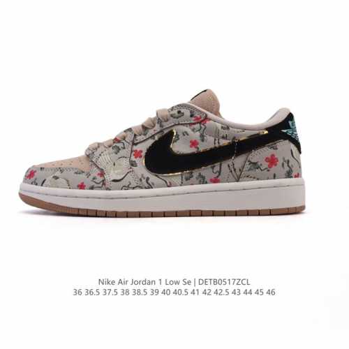 Nike Jordan Air Jordan 1 Low Aj1 Jordan 1 Jordan 1 Generation Aj1 Low-Top Retro