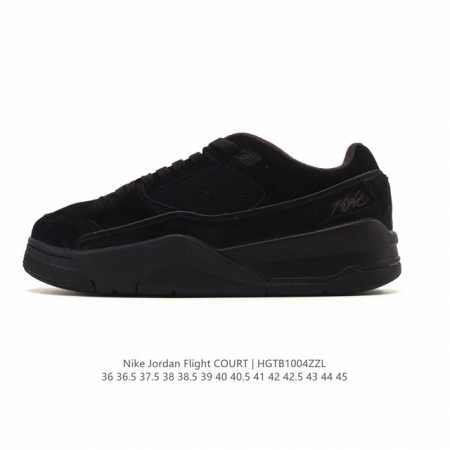 Nike Jordan Flight Court Fashionable Casual Non-Slip Durable Low-Top Sneakers Re - Click Image to Close