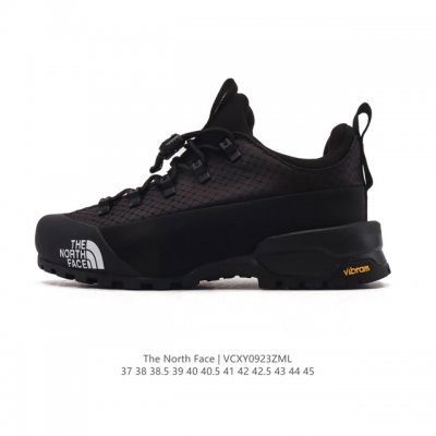 Corporate-grade outdoor dad sneakers, low-top martin boots. The North Face thic