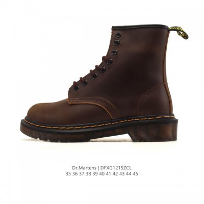 DR Martens Dr. Martin Boots, Business Leather Shoes, High-Top Boots, Men's and W