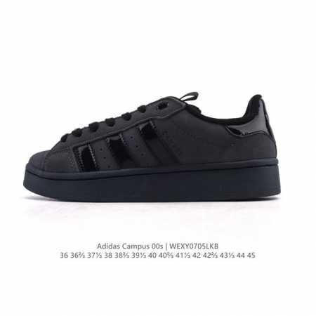 Adidas. Clover Campus 00S suede bread shoes retro casual sneakers. Millennium ba - Click Image to Close
