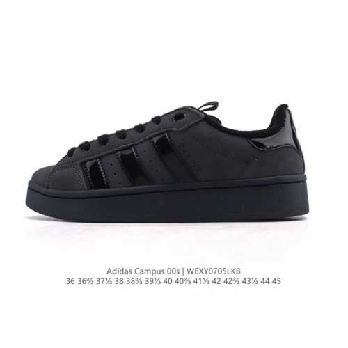 Adidas. Clover Campus 00S suede bread shoes retro casual sneakers. Millennium ba