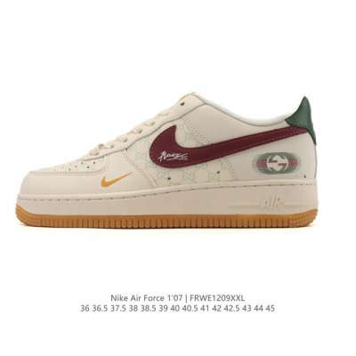 Factory Grade Nike Air Force 1 '07 Low. These versatile, platform, low-top whit