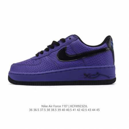 Company-grade Nike Air Force 1 '07 Low, a versatile, thick-soled, height-enhanc - Click Image to Close