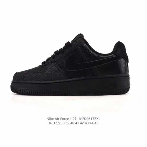 Nike Air Force 1 '07 Low Air Force One White Cushioned Shoes, a 2025 model with