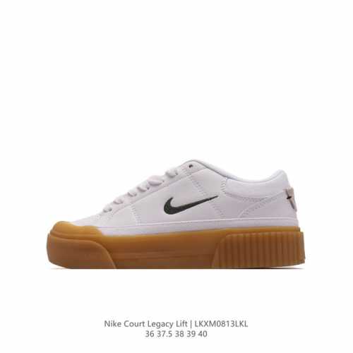 nike Court Legacy Lift Strati : : : : : Alla Caviglia Swoosh Nike Hf5054-100 36
