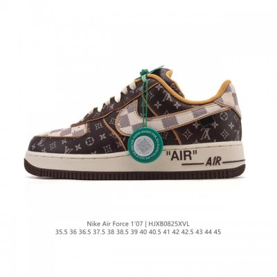 New Af1 Nike Air Force 1 '07 Low, a versatile sneaker with a thick, cushioned s