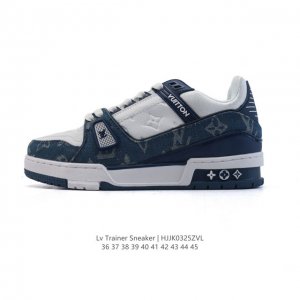 180 Louis Vuitton Lv 3D Logo Lv Louis Vuitton Trainer Sneaker Low 36-45 Hjjk0325