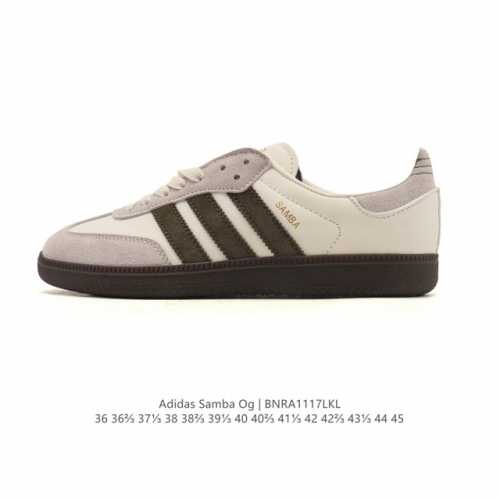 Adidas Originals Samba Og Shoes - Classic white sneakers, T-toe shoes for men a