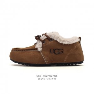 Ugg low-top snow boots, fashionable and comfortable women's shoes with a playful