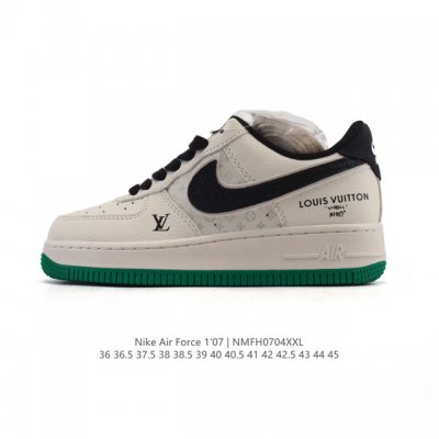 Company-level Af1 Nike Air Force 1 '07 Low Air Force One white shoes with thick