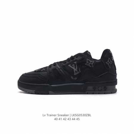 Louis Vuitton Lv 3D logo lv louis Vuitton Trainer Sneaker Low 40-45 Lksg0530Zbl - Click Image to Close