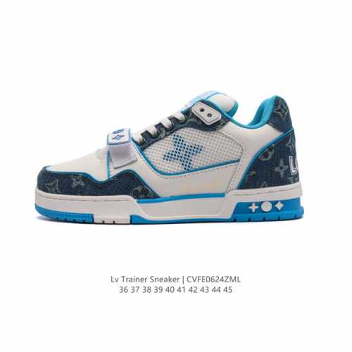 Louis Vuitton Lv 3D logo lv louis Vuitton Trainer Sneaker Low 36-45 Cvfe0624Zml
