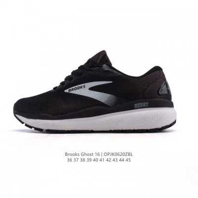 New company-level Brooks Brooks Ghost 16 running training shoes classic thick-so