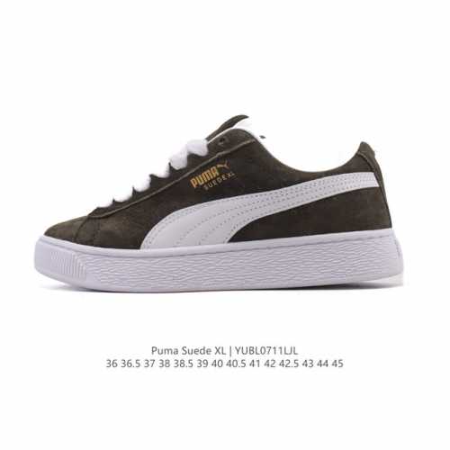 Special Price Puma Casual Shoes Suede XL Series Classic Thick-soled Non-slip Wea