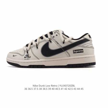 Nike Dunk Low Sb series classic and versatile casual sneakers. Deconstructed dou - Click Image to Close