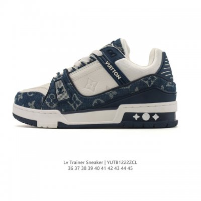 Special Price Louis Vuitton Trainer Sneaker Low, Fashionable Sports Shoes, Thick