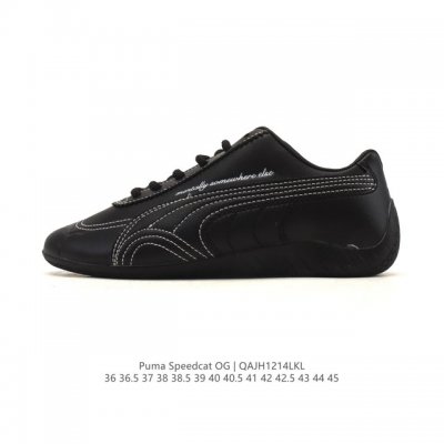 Puma Speedcat Og is a low-top, retro-inspired, versatile casual racing shoe from