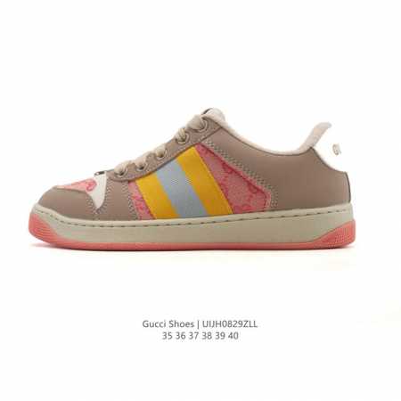 High-quality Gucci women's shoes. These Gucci Screener series shoes feature dist - Click Image to Close