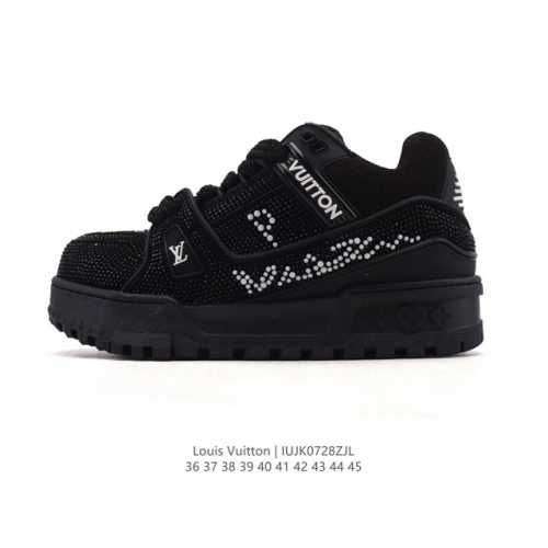 Corporate-grade Louis Vuitton LV Louis Vuitton sneakers, 2025 new model, with a