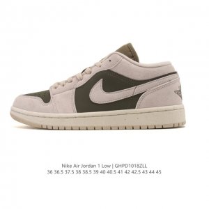 Nike Air Jordan 1 Low AJ1, a low-top retro-style casual basketball shoe. Inspire