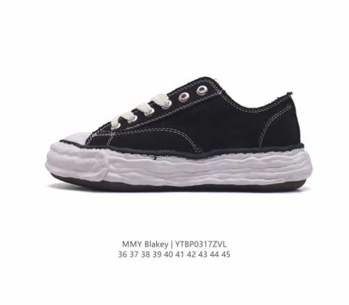 Mmy Blakey mmy Maison Mihara Yasuhiro Original Sole Canvas Low mmy blakey Mmy B