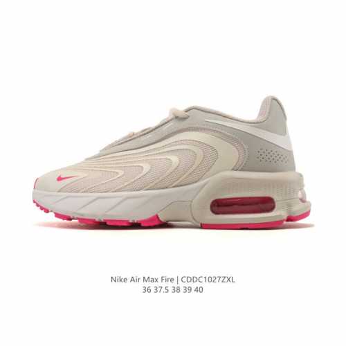 Nike 2025 New Air Max Fire Casual Shoes, Air-Cushioned, Versatile, Thick-Soled,