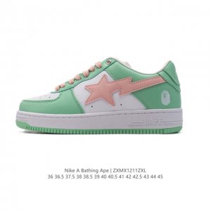 A Bathing Ape air Sole a Bathing Ape bape X Nike Air Force 1 Sta Low Camo 36-45 Zxmx1211