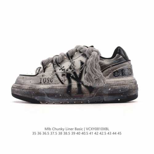 Mlb Chunky Liner Basic, a popular company-grade senior shoe series, features lig