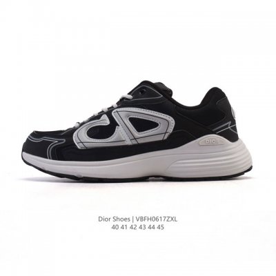 Dior men's shoes D-Connect neoprene sneakers thick sole heightening dad shoes fo