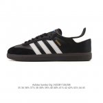 Adidas Originals Samba Og Shoes - Classic white sneakers, T-toe shoes for men a